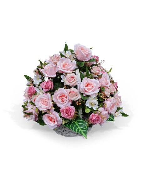 Корзина на кладбище искусственная КИ-41